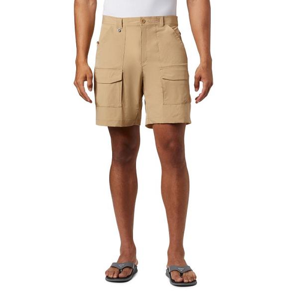 Columbia PFG Permit III Shorts Brown For Men's NZ27351 New Zealand